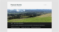 Desktop Screenshot of francoisvecchio.com