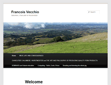 Tablet Screenshot of francoisvecchio.com